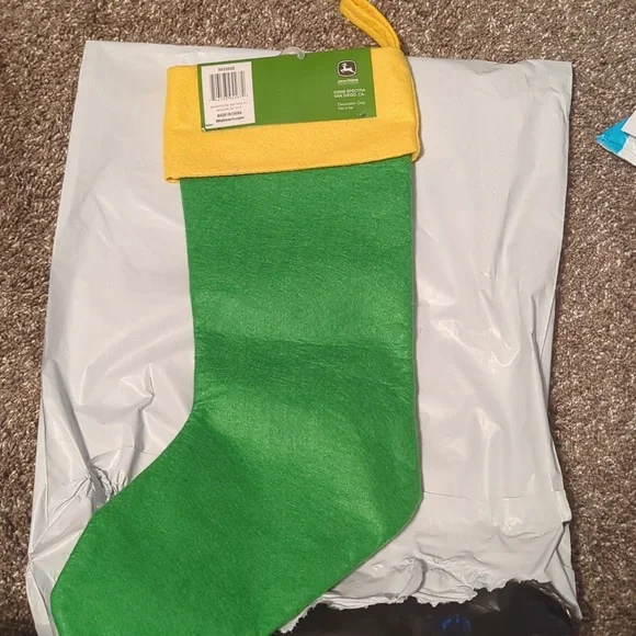John Deere Christmas Stocking - Picture 2 of 4